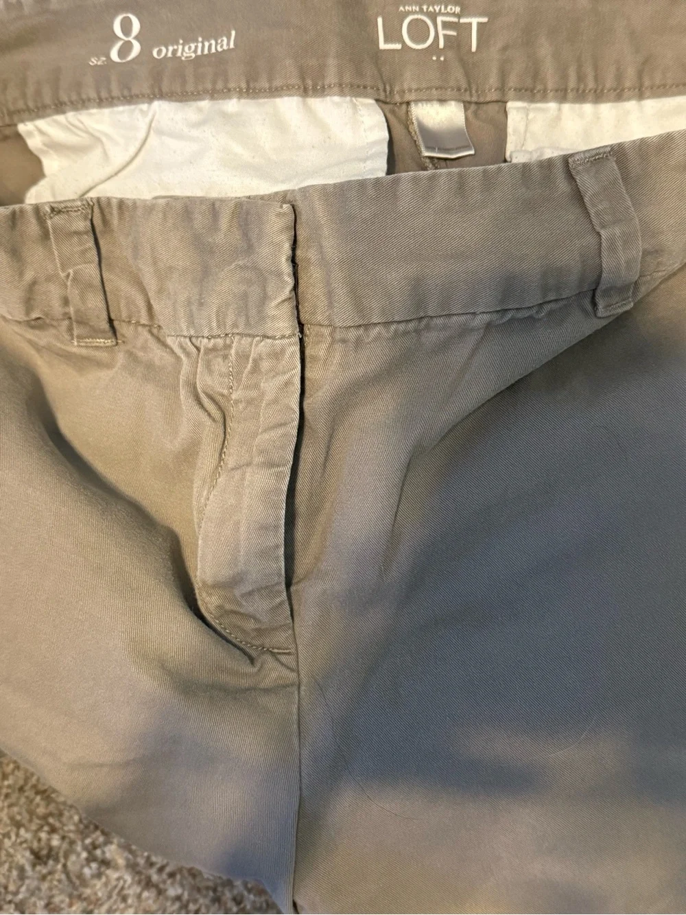 Ann Taylor Women's Taupe Shorts